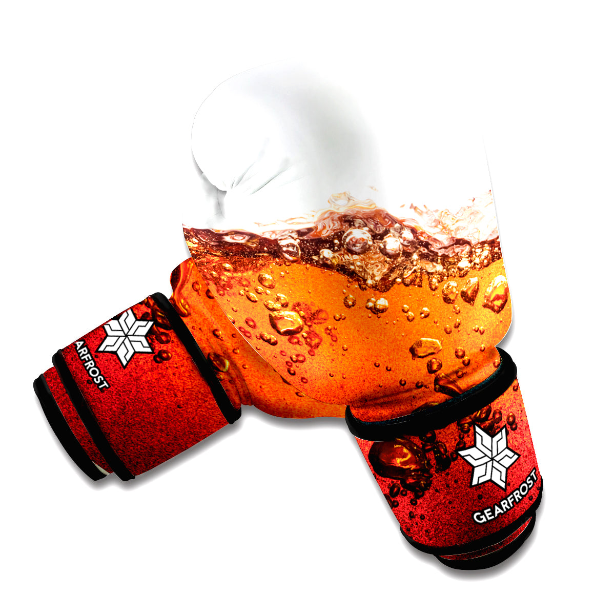 Cola Print Boxing Gloves