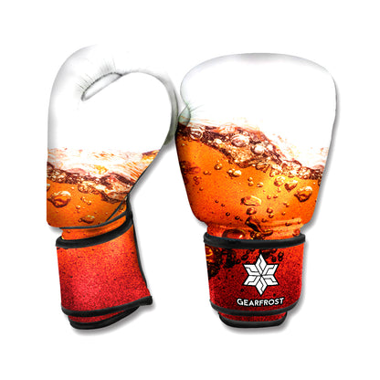 Cola Print Boxing Gloves