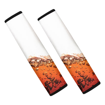 Cola Print Car Seat Belt Covers