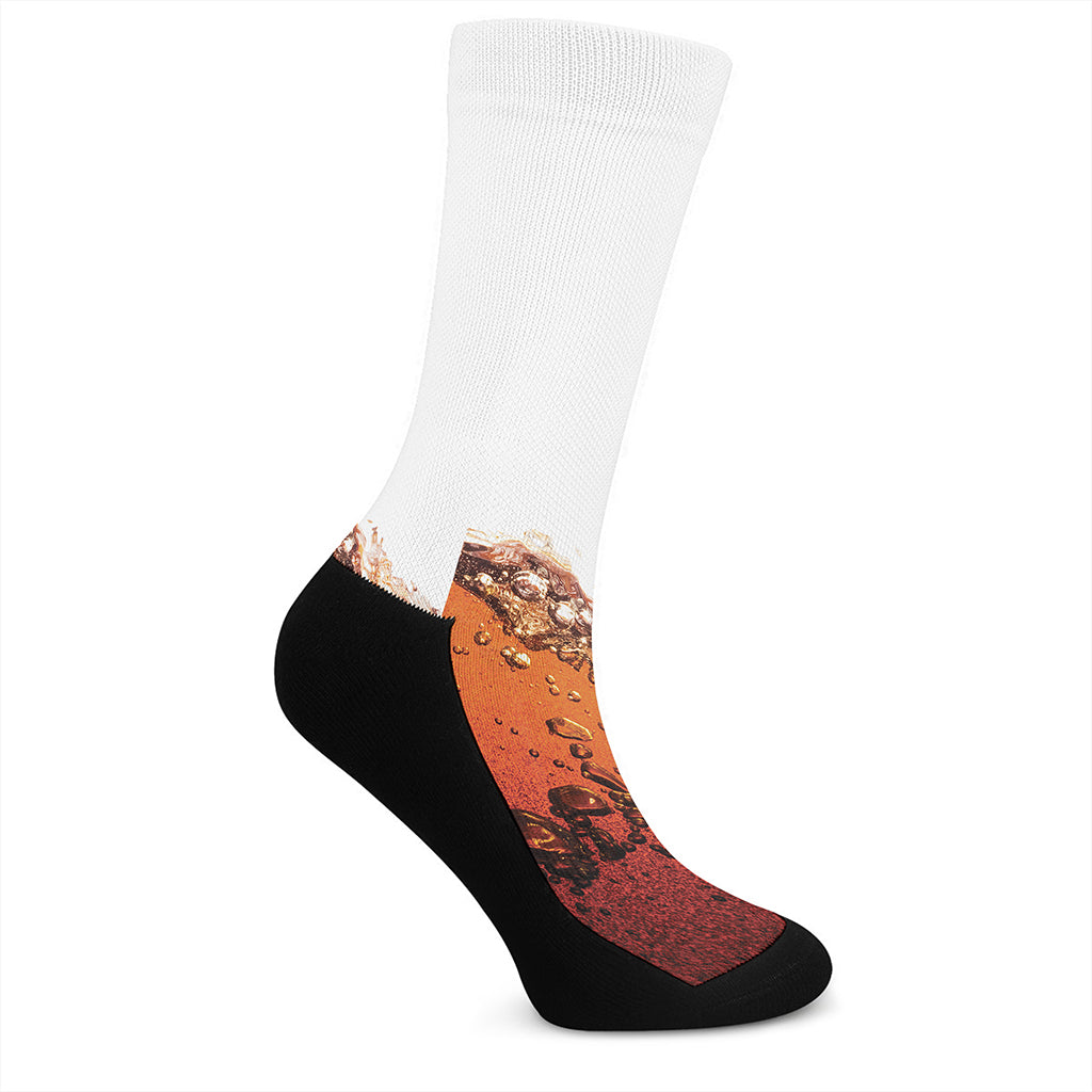 Cola Print Crew Socks