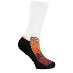 Cola Print Crew Socks