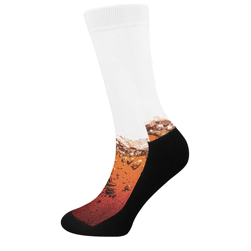 Cola Print Crew Socks