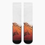 Cola Print Crew Socks