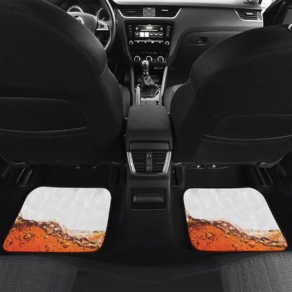 Cola Print Front and Back Car Floor Mats