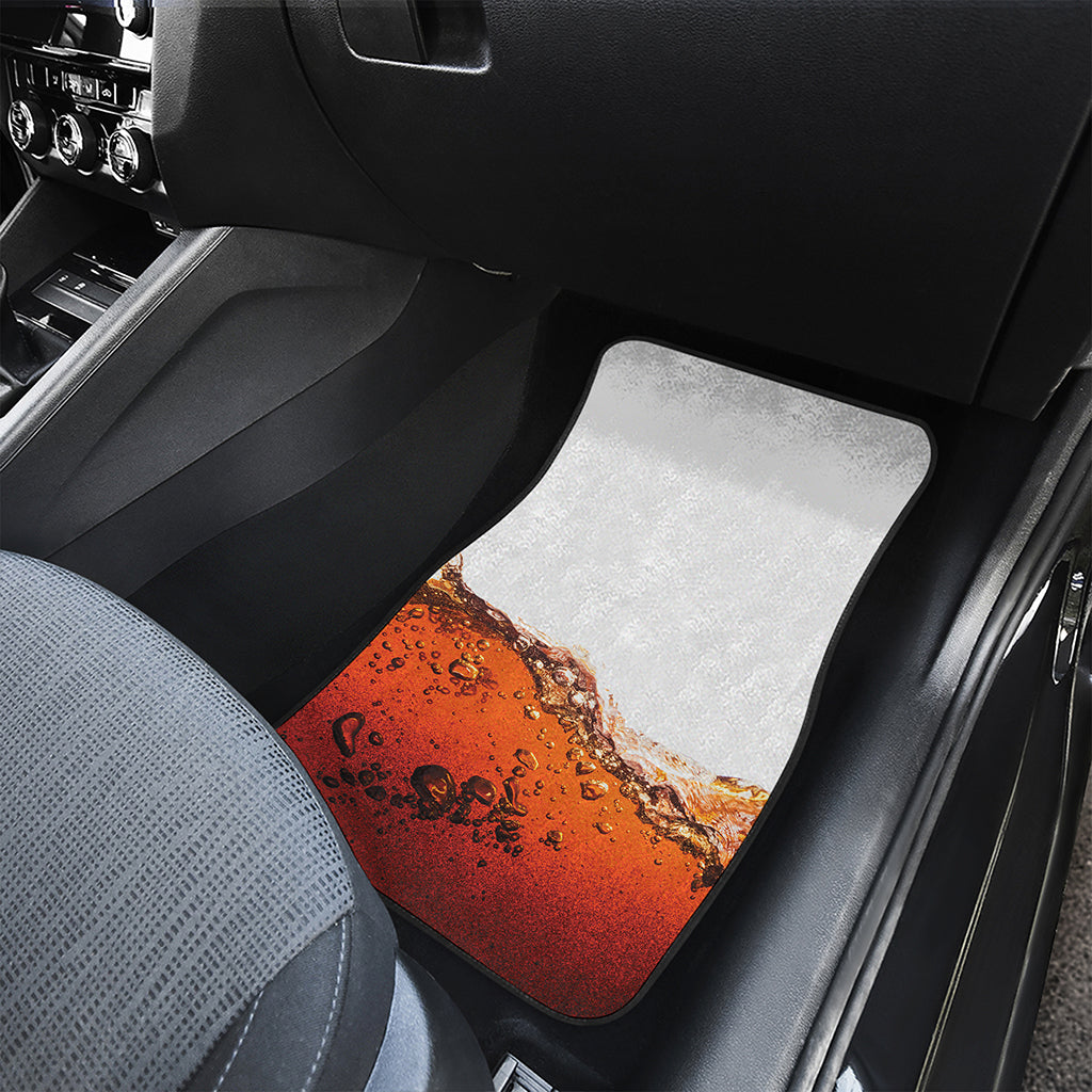 Cola Print Front Car Floor Mats