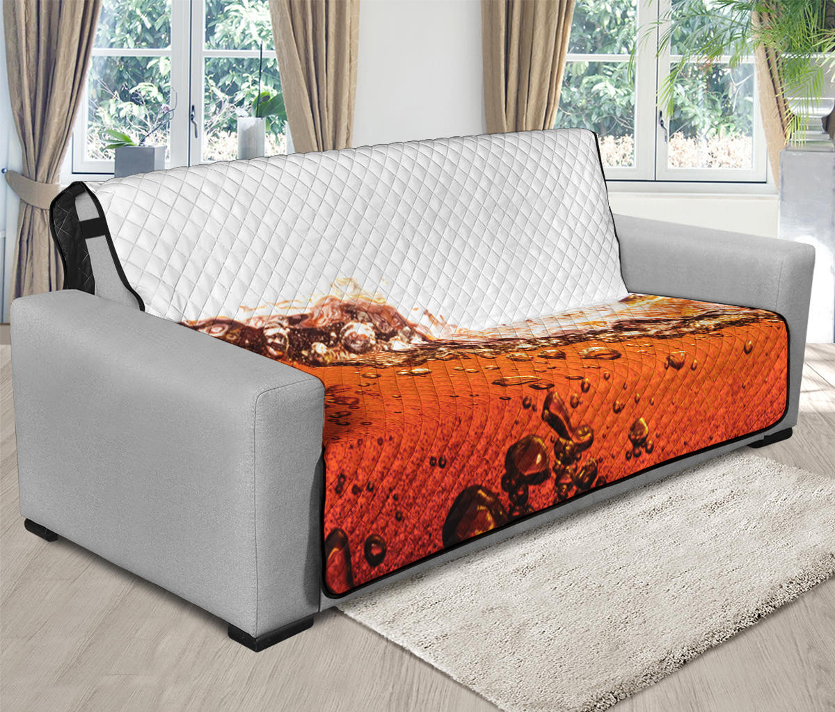 Cola Print Futon Protector