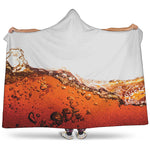 Cola Print Hooded Blanket