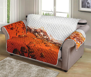 Cola Print Loveseat Protector