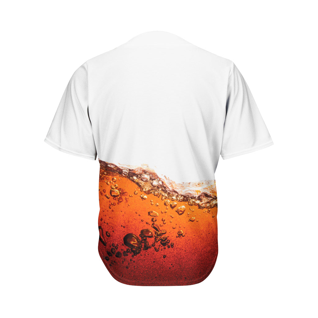 Cola Print Men's Baseball Jersey