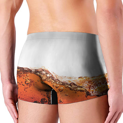 Cola Print Men's Boxer Briefs