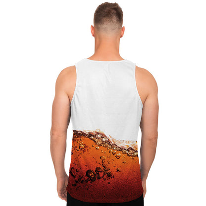 Cola Print Men's Tank Top