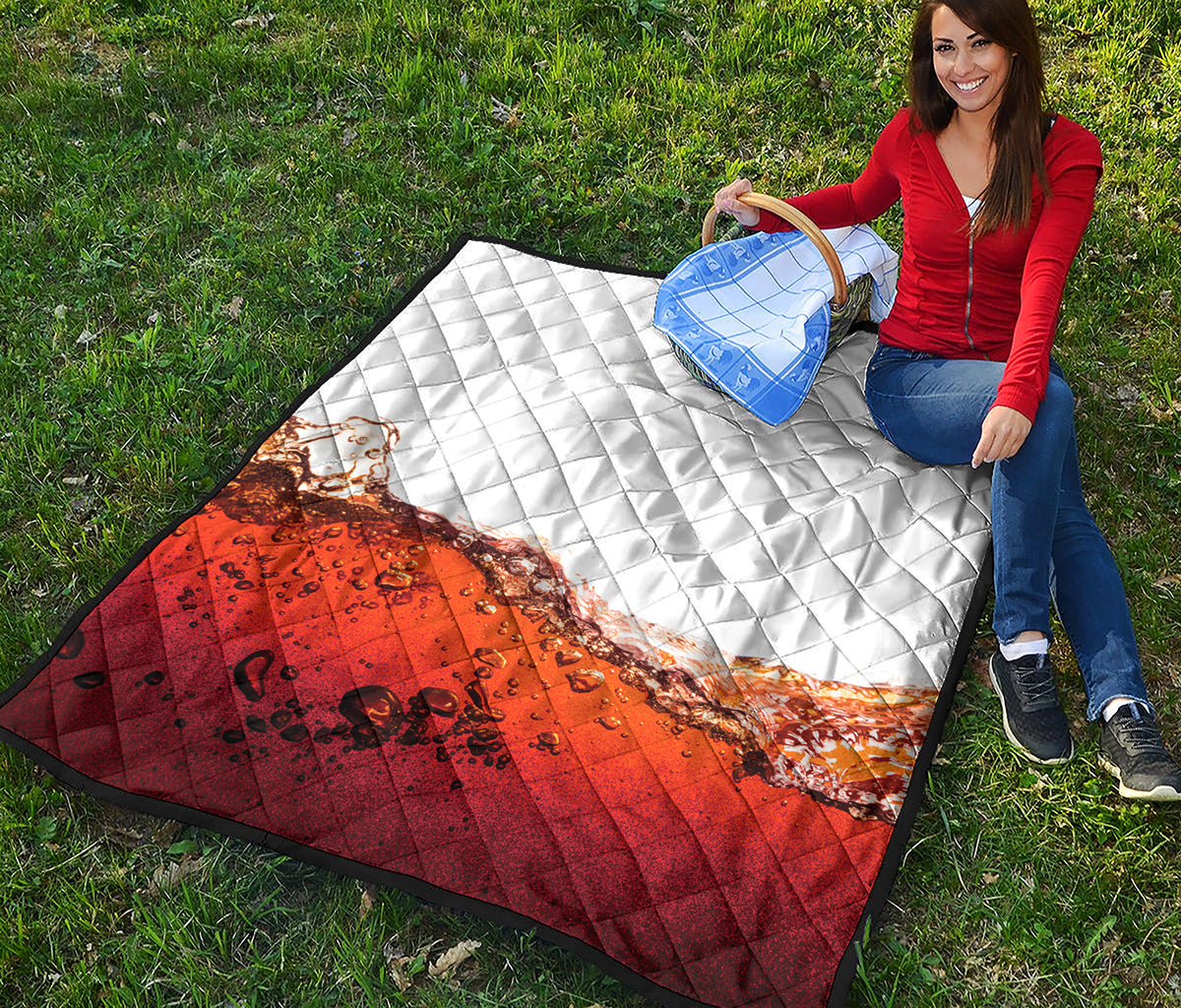 Cola Print Quilt