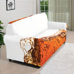 Cola Print Sofa Cover