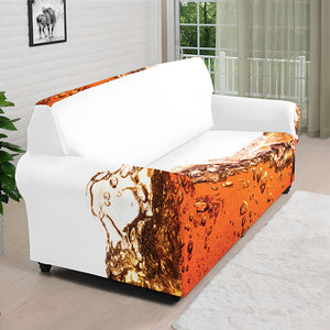 Cola Print Sofa Cover