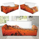 Cola Print Sofa Slipcover