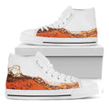 Cola Print White High Top Sneakers