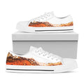 Cola Print White Low Top Sneakers