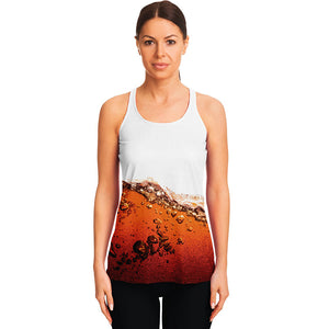 Cola Print Women's Racerback Tank Top