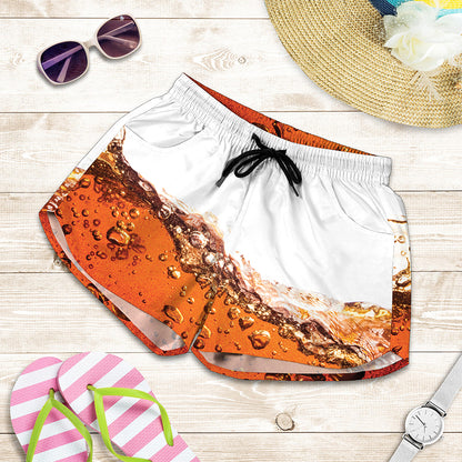 Cola Print Women's Shorts