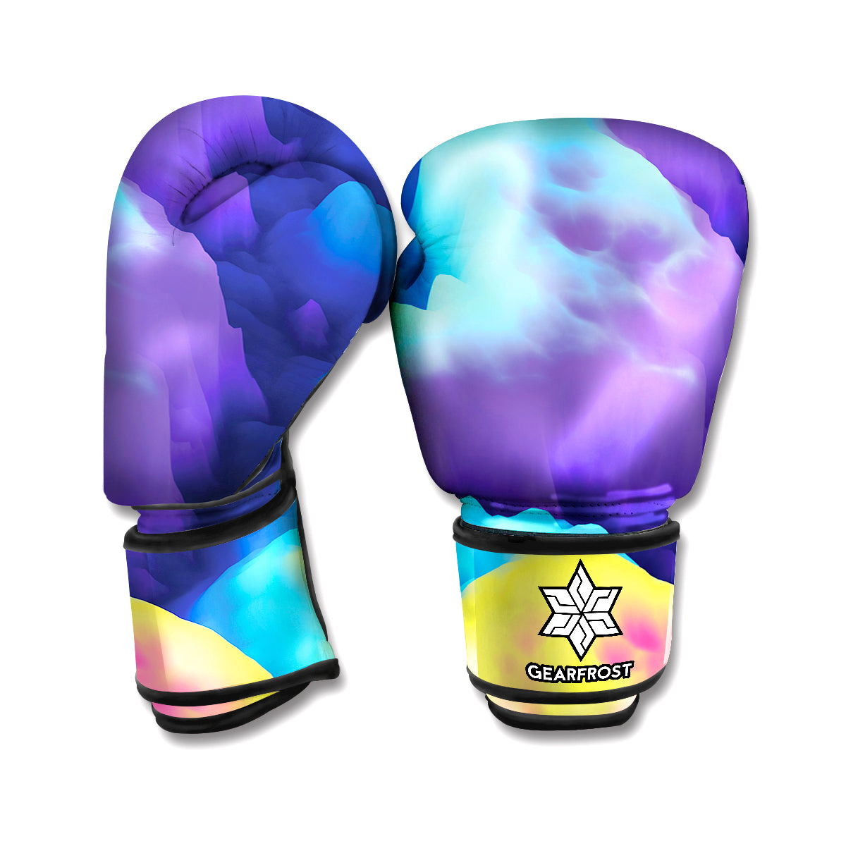 Coloful Cloud Print Boxing Gloves