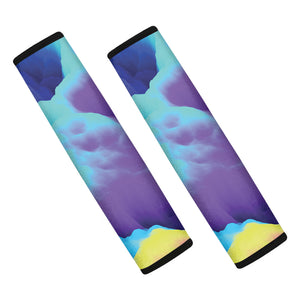 Coloful Cloud Print Car Seat Belt Covers