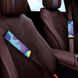 Coloful Cloud Print Car Seat Belt Covers