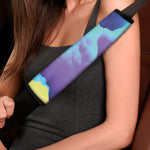 Coloful Cloud Print Car Seat Belt Covers