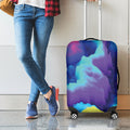 Colorful Cloud Print Luggage Cover