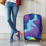 Coloful Cloud Print Luggage Cover