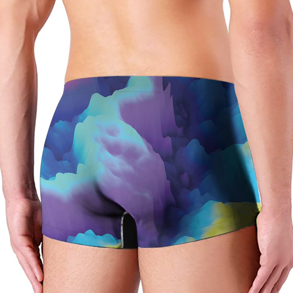 Coloful Cloud Print Men's Boxer Briefs