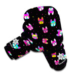 Coloful French Bulldog Print Boxing Gloves