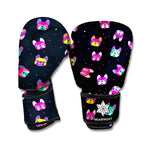 Coloful French Bulldog Print Boxing Gloves