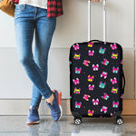 Coloful French Bulldog Print Luggage Cover