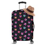 Coloful French Bulldog Print Luggage Cover