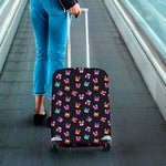 Coloful French Bulldog Print Luggage Cover