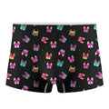 Colorful French Bulldog Print Men's Boxer Briefs