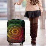 Coloful Mandala Print Luggage Cover