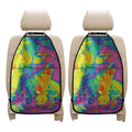 Colorful Acid Melt Print Car Seat Organizers