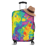 Colorful Acid Melt Print Luggage Cover