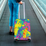 Colorful Acid Melt Print Luggage Cover