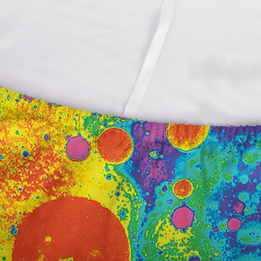 Colorful Acid Melt Print Sofa Cover