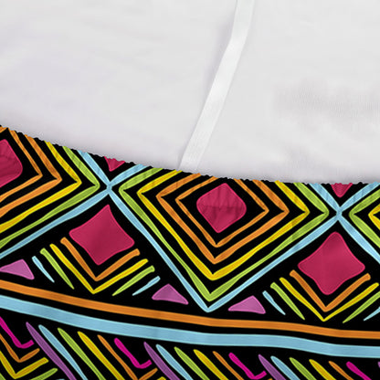 Colorful African Inspired Pattern Print Sofa Cover
