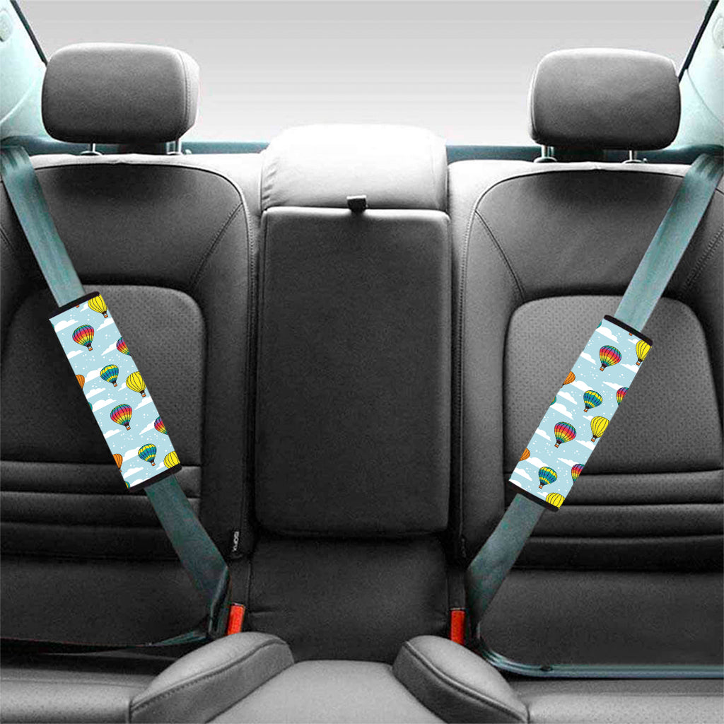 Colorful Air Balloon Pattern Print Car Seat Belt Covers