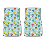 Colorful Air Balloon Pattern Print Front Car Floor Mats