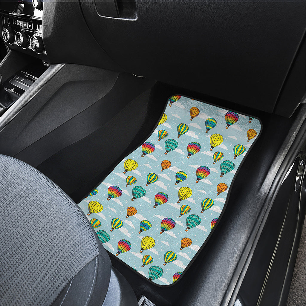Colorful Air Balloon Pattern Print Front Car Floor Mats