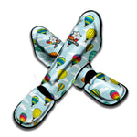 Colorful Air Balloon Pattern Print Muay Thai Shin Guard