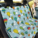 Colorful Air Balloon Pattern Print Pet Car Back Seat Cover