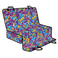Colorful Aloha Camouflage Flower Print Pet Car Back Seat Cover