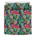 Colorful Aloha Pineapple Pattern Print Duvet Cover Bedding Set