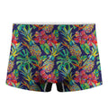 Colorful Aloha Pineapple Pattern Print Men's Boxer Briefs